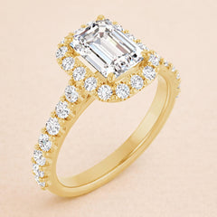 Collection image for: Halo Diamond Engagement Rings