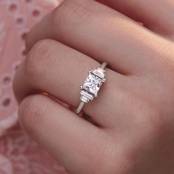 Princess Cut Diamond Engagement Rings