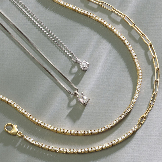 Diamond Necklaces
