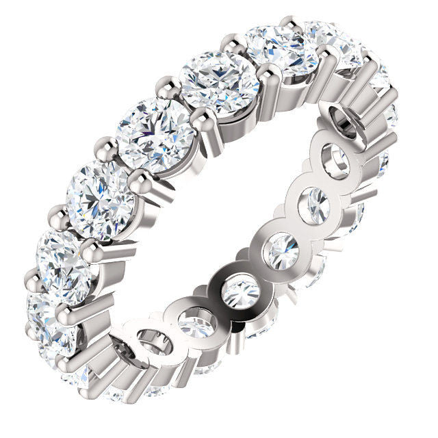 White Gold Classic Eternity Ring