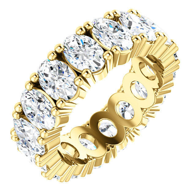 Yellow Gold Diamond Eternity Ring
