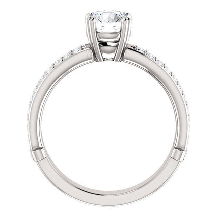 White Gold Engagement Ring