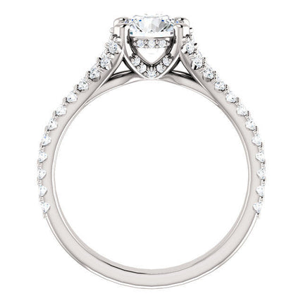 White Gold Engagement Ring