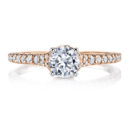 Diamond Pave Engagement Ring