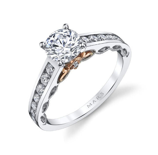 0.50 Ct Tw Diamond Engagement Ring
