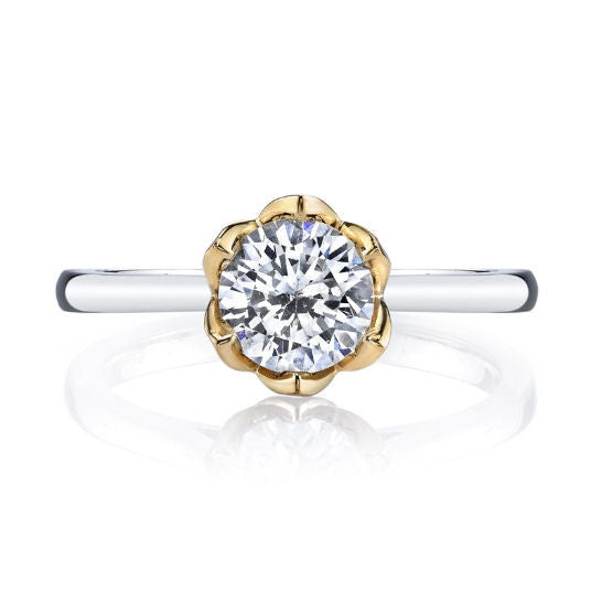 Petite Solitaire Engagement Ring