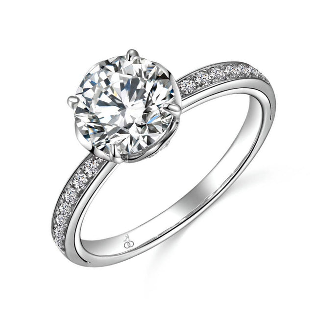 Diamond Accent Engagement Ring