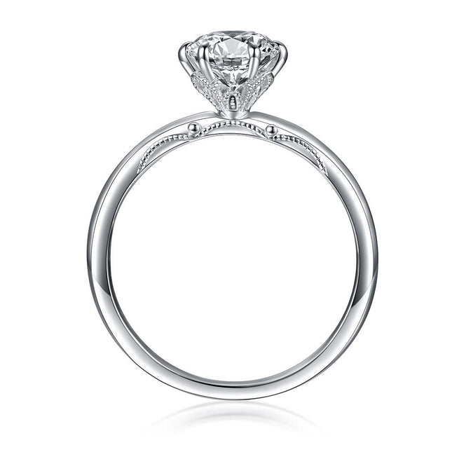 Solitaire Diamond Engagement Ring