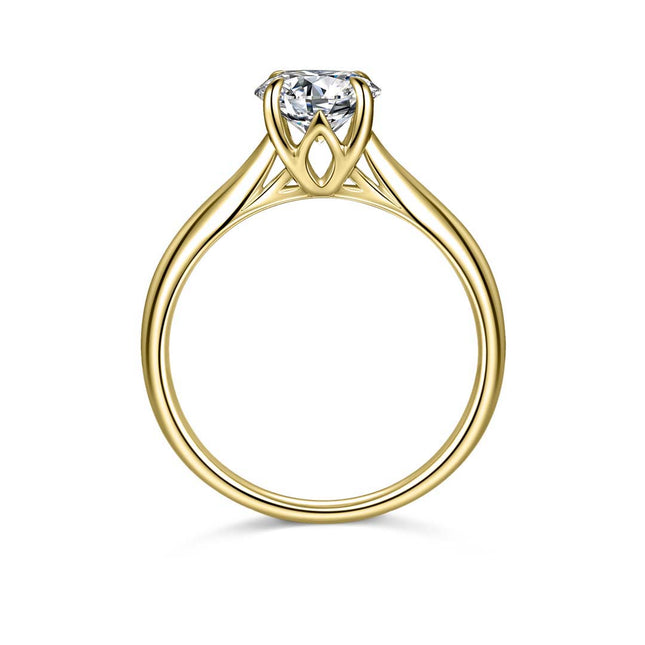 Solitaire Diamond Engagement Ring