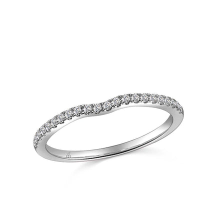 Solitaire Diamond Accent Engagement Ring