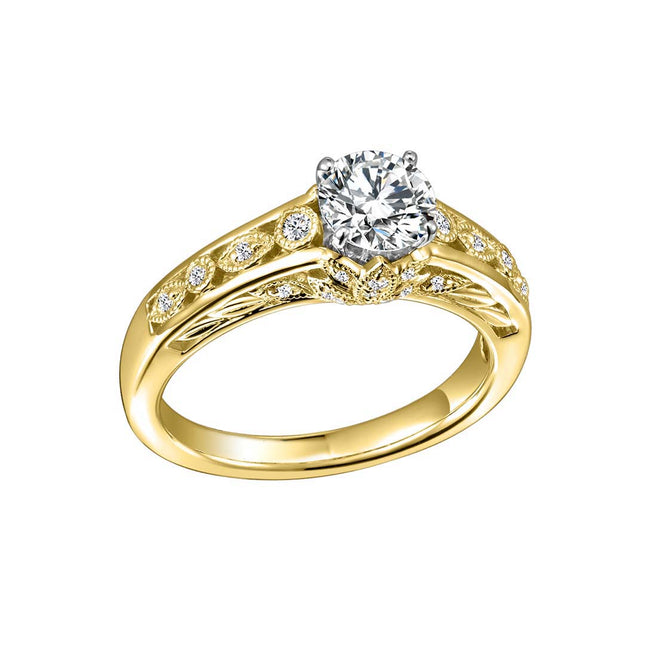 Diamond Accent Engagement Ring