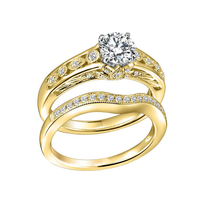 Diamond Accent Engagement Ring