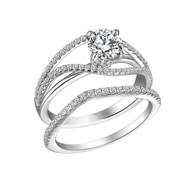Diamond Accent Engagement Ring