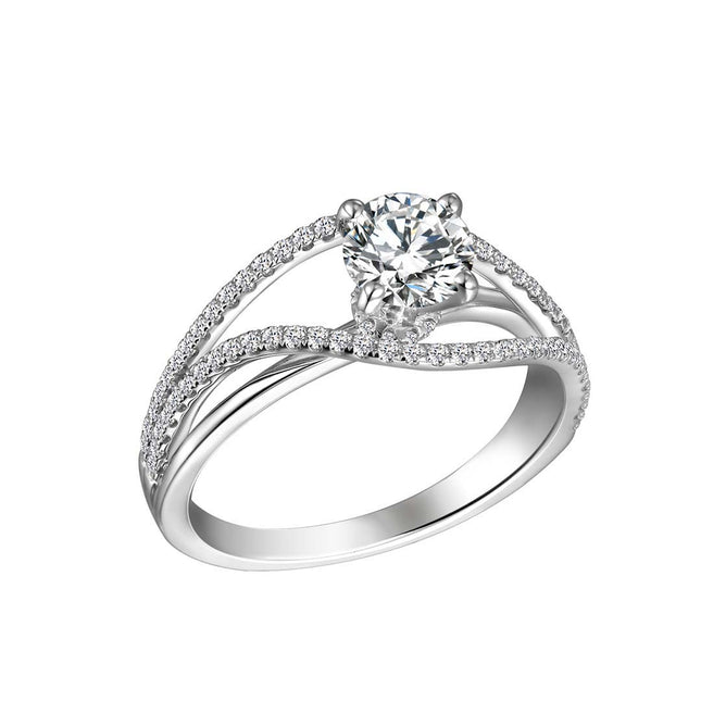 Diamond Accent Engagement Ring