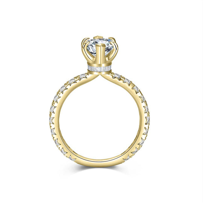 Marquise Diamond Engagement Ring