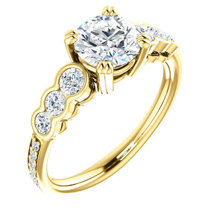 Yellow Gold Diamond Engagement Ring