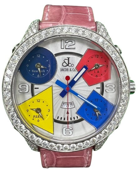 JACOB & CO. FIVE ZONE TIME WATCH 
