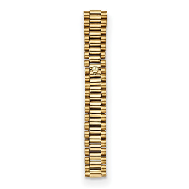 Online Only Pre-owned Independently Certified Rolex 18KY Ladies' Datejust President Watch