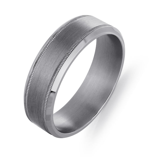7MM Tantalum Classic Band
