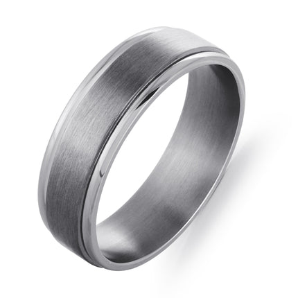Men’s Tantalum Wedding Band – 7mm Wide