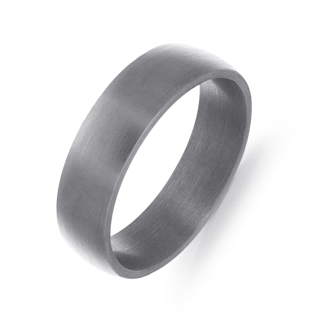 Plain 6mm Tantalum Wedding Band