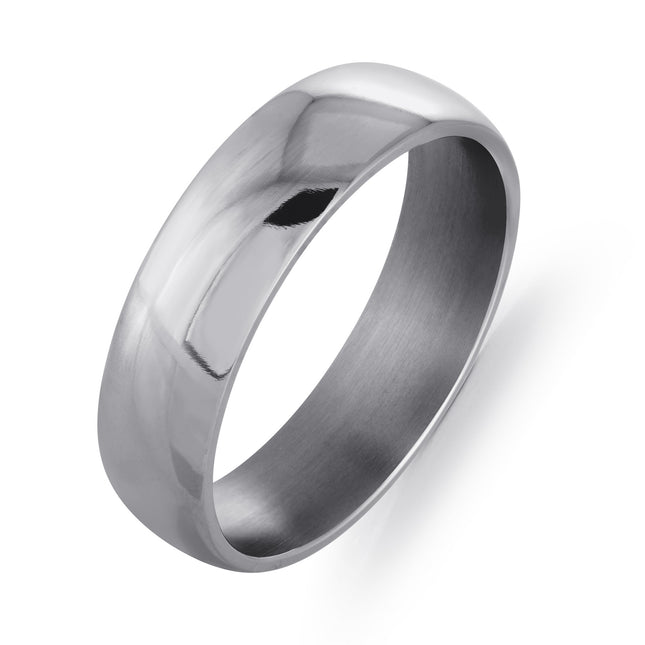 6.5MM Plain Tantalum Wedding Band