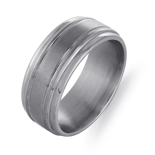 9MM Tantalum Men's Wedding Band