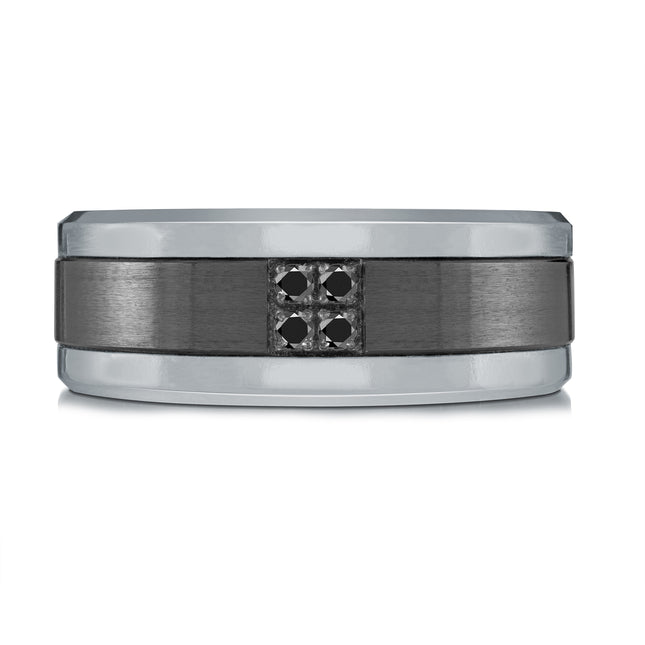 Diamond Tantalum & Titanium Band