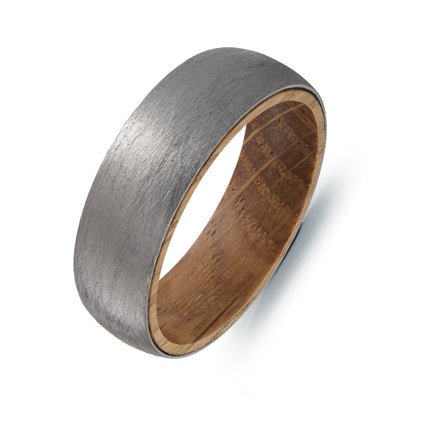 7mm Tantalum & Wood Band