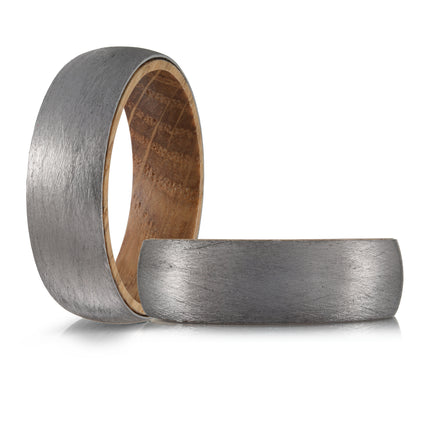7mm Tantalum & Wood Band
