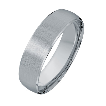 7mm Brushed Tantalum Wedding Band