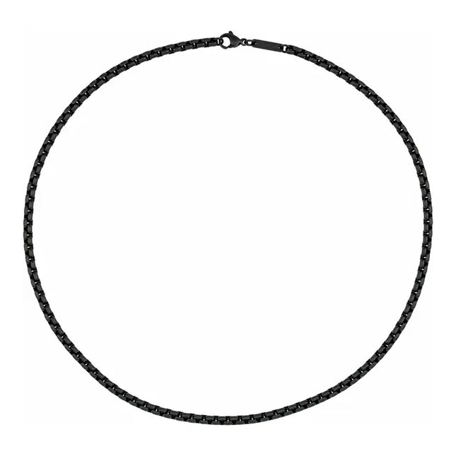 Men's Titanium 4mm Round Box Chain