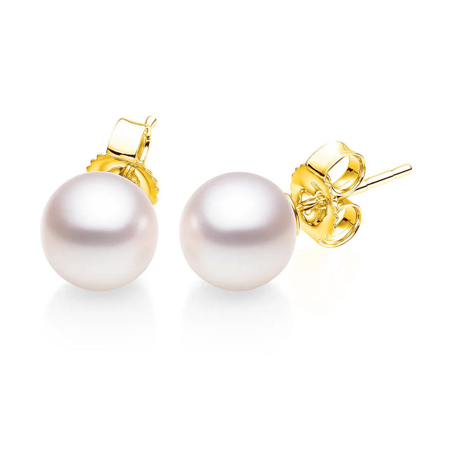 6.5-7.0MM Akoya Cultured Pearl Stud Earrings