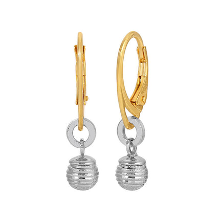 Sterling Silver Fantasy Ball Earrings