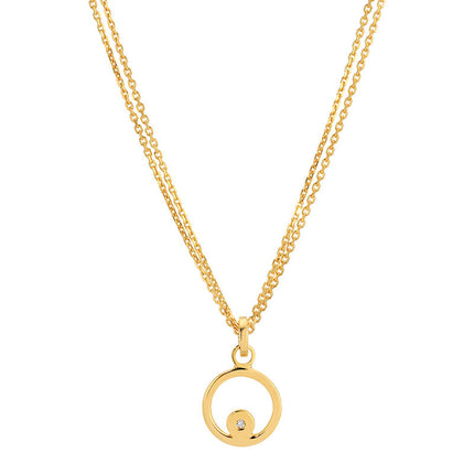 Petite Cirque Necklace by Frederic Duclos