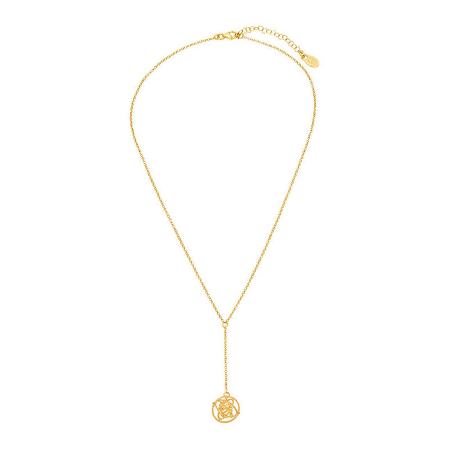 Voyager Necklace - Sterling Silver Gold Plated