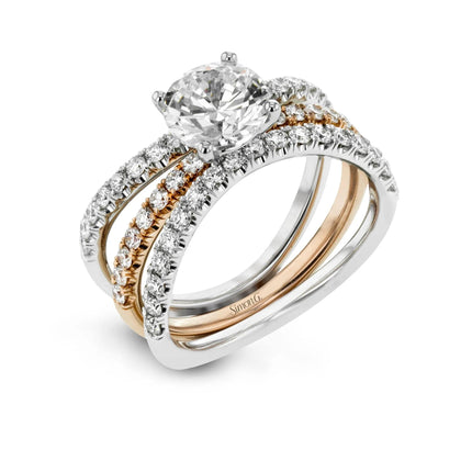 Simon G Diamond Wedding Set