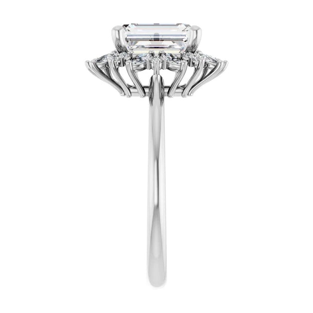 Emerald Cut Engagement Ring