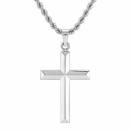 Simple Classic Men's Cross Necklace