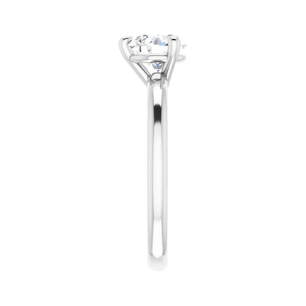 3-Prong Diamond Solitaire Engagement Ring
