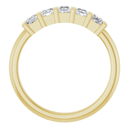 0.50 ct tw Princess Cut Diamond Anniversary Ring