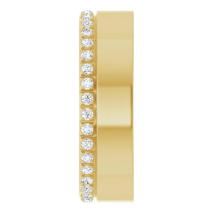 6MM Diamond Eternity Cigar Band