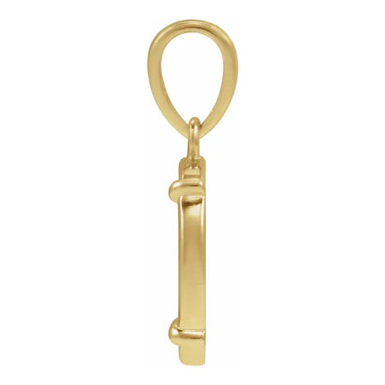 Engravable Round Disc Charm