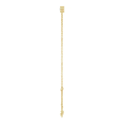 Emerald Cut Simple Bezel Set diamond Bracelet