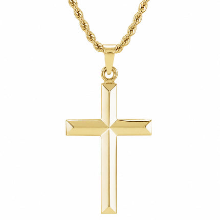 Simple Classic Men's Cross Necklace