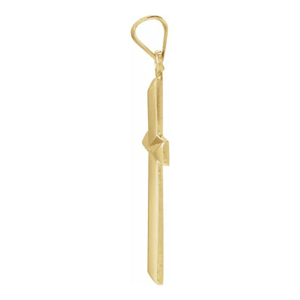 Simple Classic Men's Cross Necklace